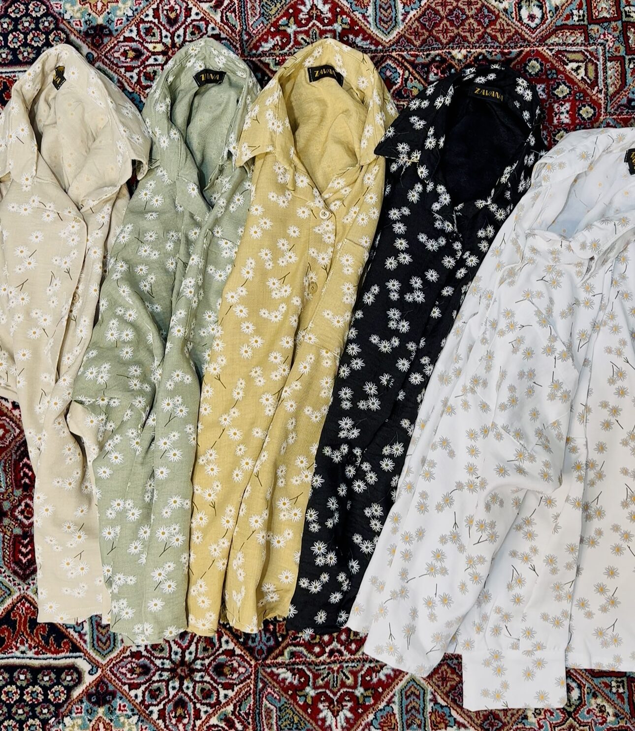 شومیز طرح بابونه - Image 6